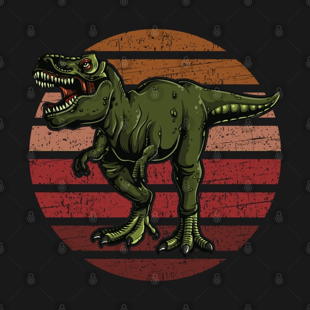 Vintage T-Rex Dinosaur by RadStar