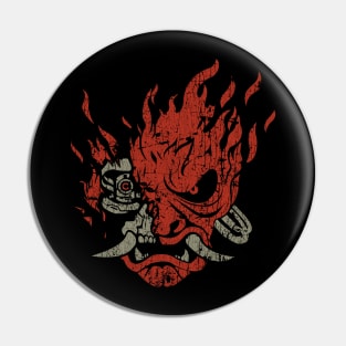 Cyberpunk Samurai Pin