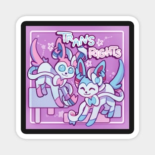 Trans Rights Sylveon! Magnet