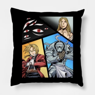 4 characters of knight Pillow