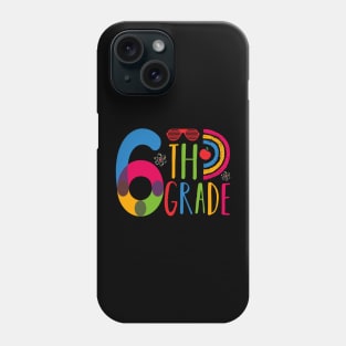 6th Grade Squad Teachers Boys Girls Funny Back To School Phone Case