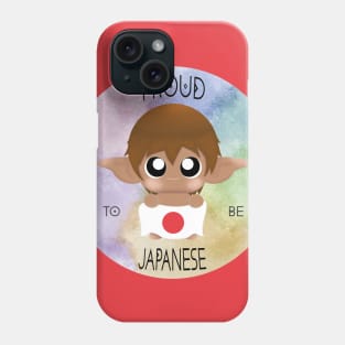 Proud to be Japanese (Sleepy Forest Creatures) Phone Case