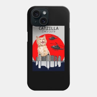 CATZILLA - GINGER CAT Phone Case