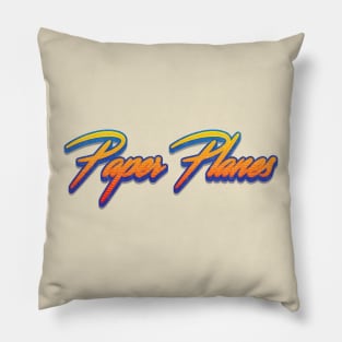 Paper Plane Pillow