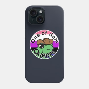 Pride Frog with a cowboy hat- Genderfluid Phone Case