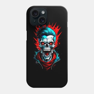 Skull Portrait Fashion Phone Case