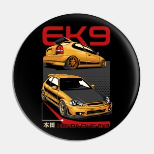 Honda EK9 Classic Pin