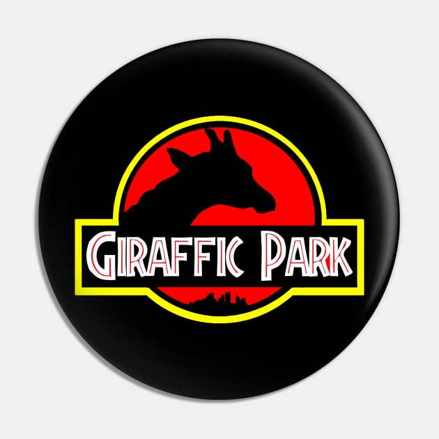 Giraffic Park Pin by Joe Hickson