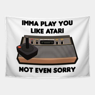 Imma Play You! (White Tee) Tapestry