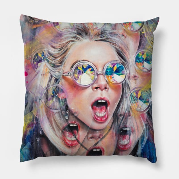 Perception Pillow by Alien Moth