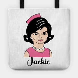 JACKIE KENNEDY FAN ART!! Tote