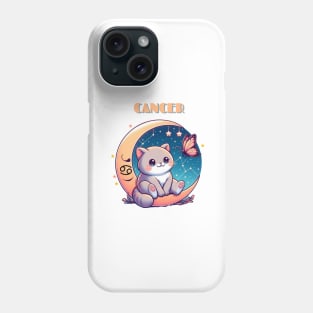 Cancer Zodiac Cat Phone Case