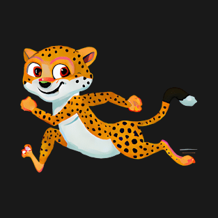 Cheetah runs T-Shirt