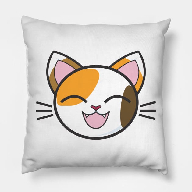 Cat Miaw Pillow by osmansargin