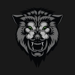 Angry Wolf Furious Beast T-Shirt