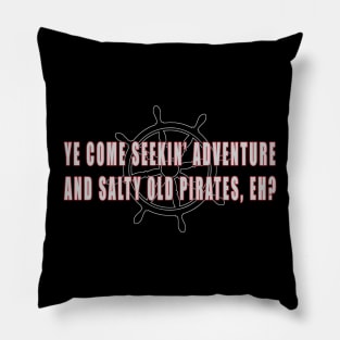 Salty Pirates Pillow