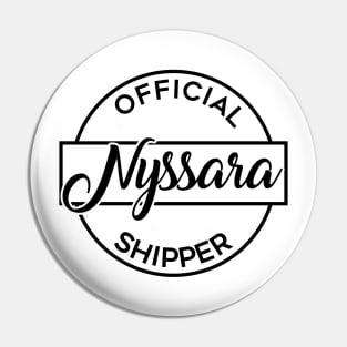 Official Nyssara Shipper Pin