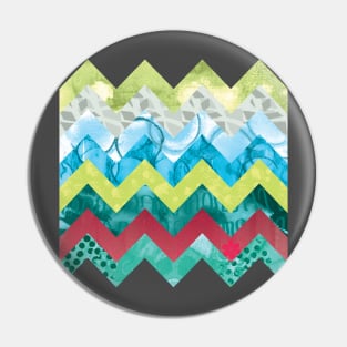 Zingy Chevron Pin