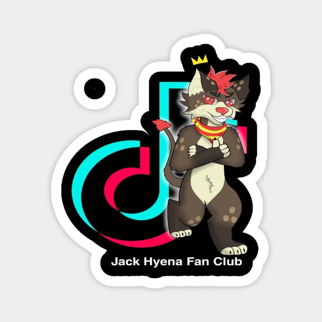 Jack Hyena fan club merch Magnet by Jack Hyena fan club