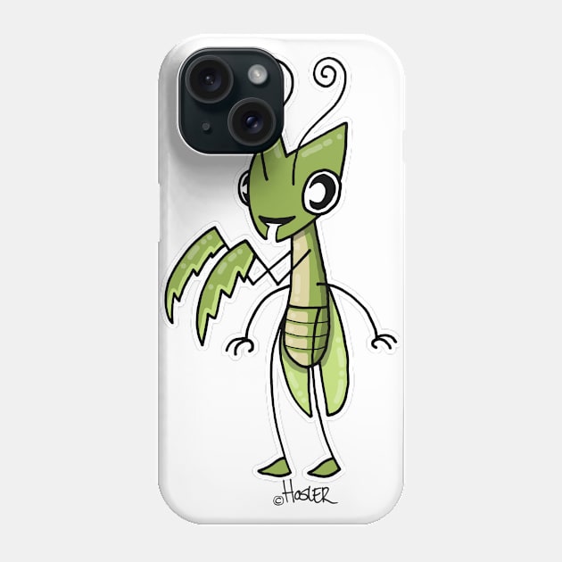 Mantis Cutie Phone Case by Jay Hosler Tees