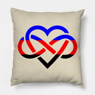 Polyamory Heart Pillow