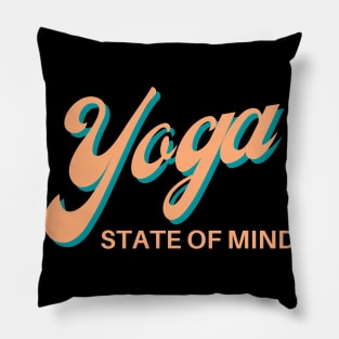 Yoga State of Mind Pillow