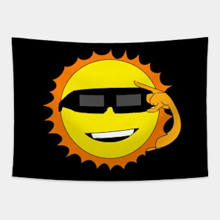 animated sun Tapestry