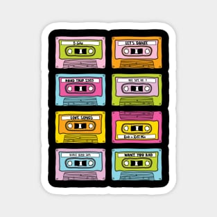 Music: Cassette Tapes Magnet