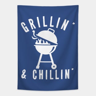 Grillin' and Chillin' Tapestry