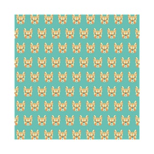 Geo Frenchie Pattern T-Shirt