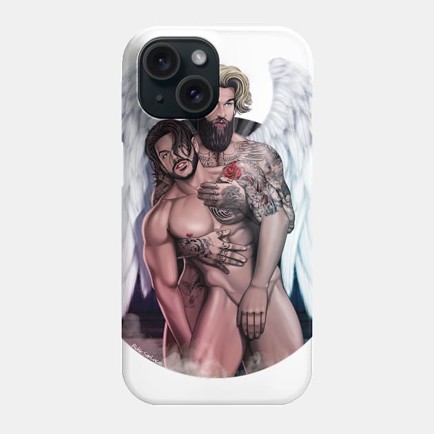 Angel on earth Phone Case by TheArtOfRichie