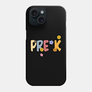 Hello Pre K Teacher Student Phone Case