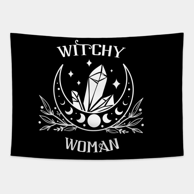 Witchy Woman Tapestry by CAFFEINE CULT