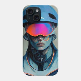 Future Human - 036 - Bike Messenger Phone Case