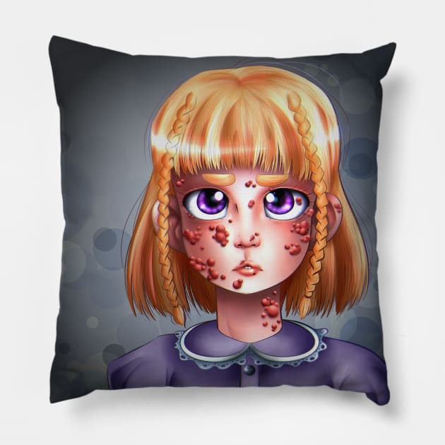 Pox Pillow by piefanart