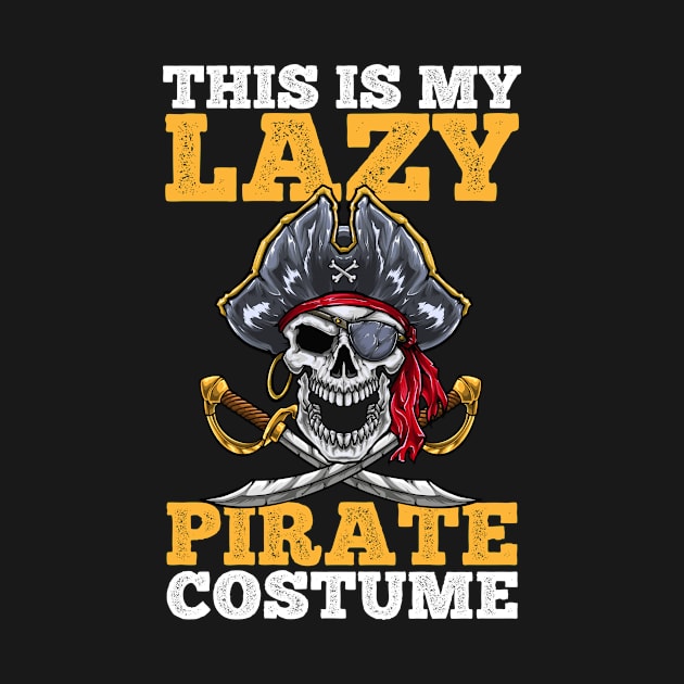 Pirate Lazy Costume Halloween by KAWAIITEE