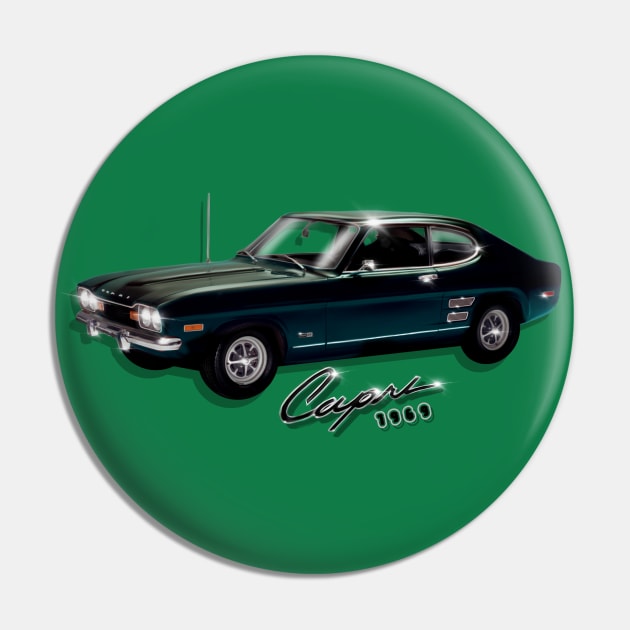 The Gorgeous 1969 MK1 GT Capri Car Pin by MotorManiac