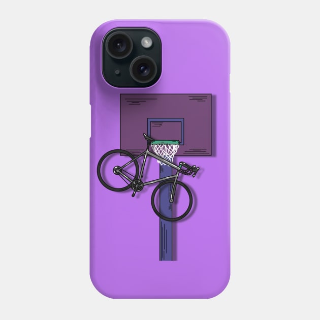 Dunk bike with Reggie Phone Case by p3p3ncil