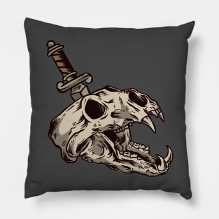 Dog Skeleton Heroes Pillow