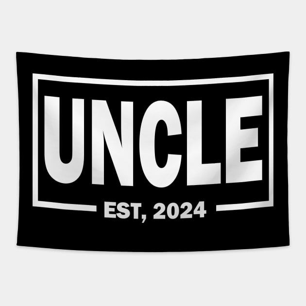 uncle est 2024 Tapestry by mdr design