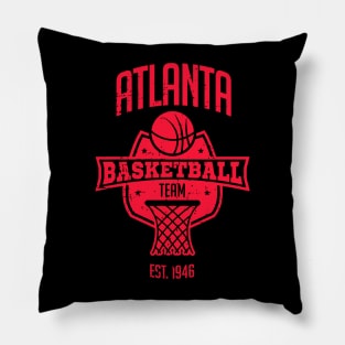 Atlanta Hawks Georgia Basketball TeamAtlanta Hawks Pillow