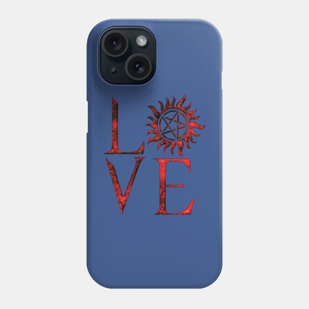 Love Supernatural 1 Phone Case by stay sharp