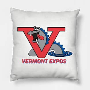 Defunct Vermont Expos Minor League Baseball 1993 Pillow