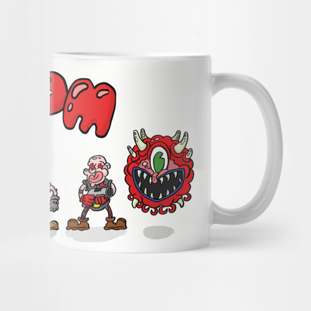 Cartoon Doom The Family Doom Mug Teepublic Lots of different size and color combinations to choose from. teepublic
