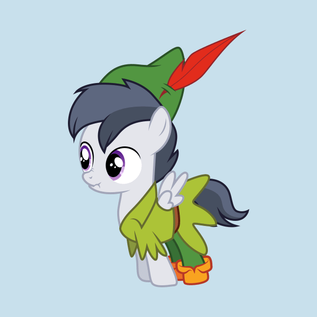 Rumble as Peter Pan by CloudyGlow