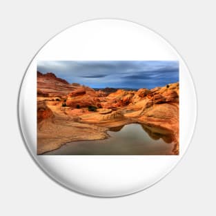 Pools And Petrified Sand Dunes Pin