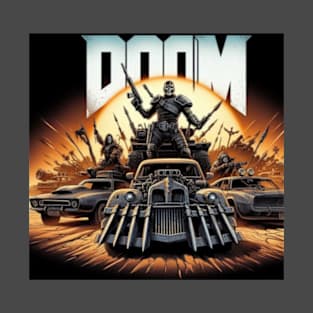 Mad Max Driving the Doom Cars T-Shirt