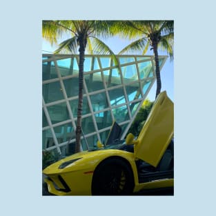 Lamborghini Miami Art Deco T-Shirt