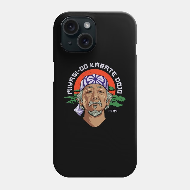 mr moyagi dojo Phone Case by redwane