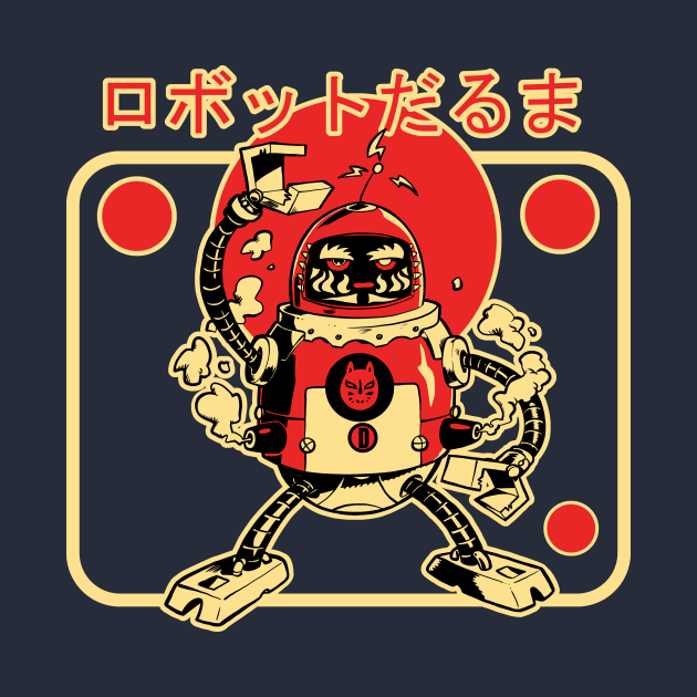 Robot Daruma by TomiAx